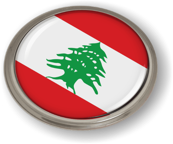 Lebanon - Flag - Country Emblem